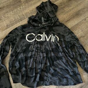 Calvin Klein Women’s Hooded Shirt